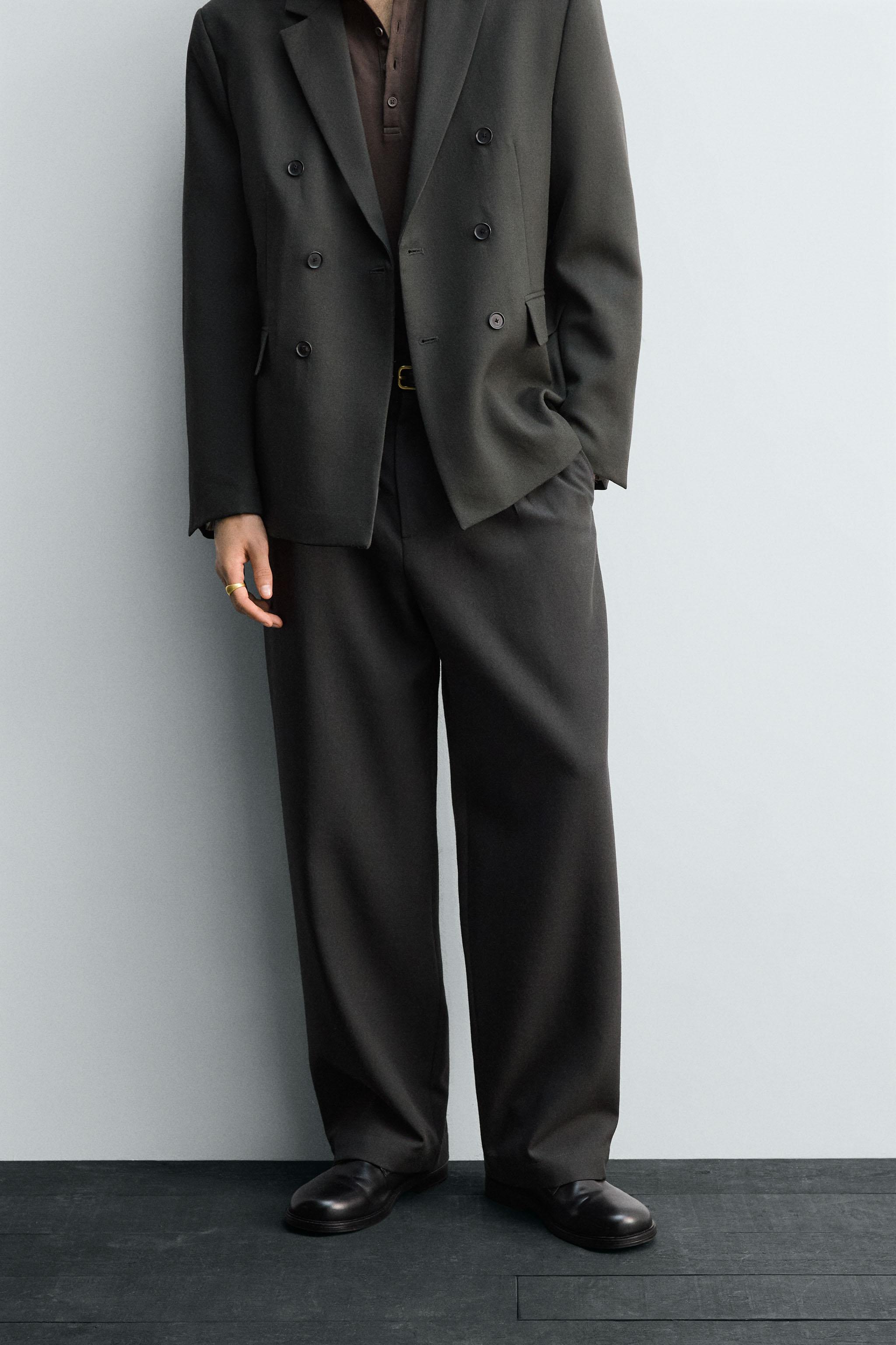 100% WOOL LIMITED EDITION SUIT PANTS